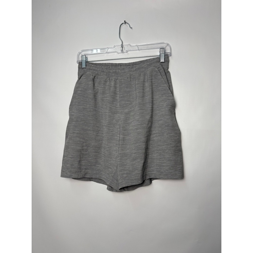 Lot of 2 Lululemon Mens Pace Breaker Linerless Shorts Grey Green Size Small